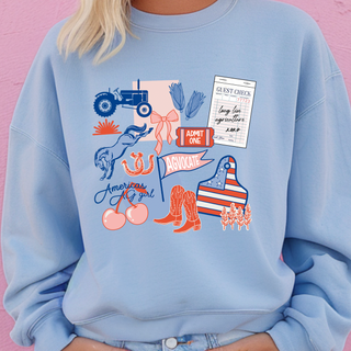 Americas Ag Girl– Crewneck