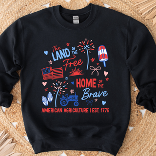 American Agriculture Sketch– Crewneck