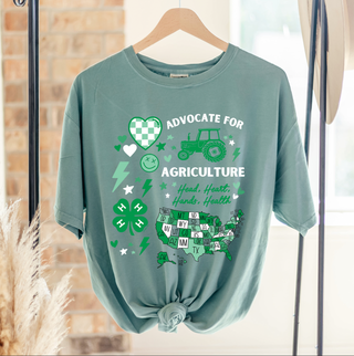 4-H Patchwork– Comfort Colors T-Shirt