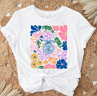 Spring Floral FFA Emblem– Bella Canvas T-Shirt