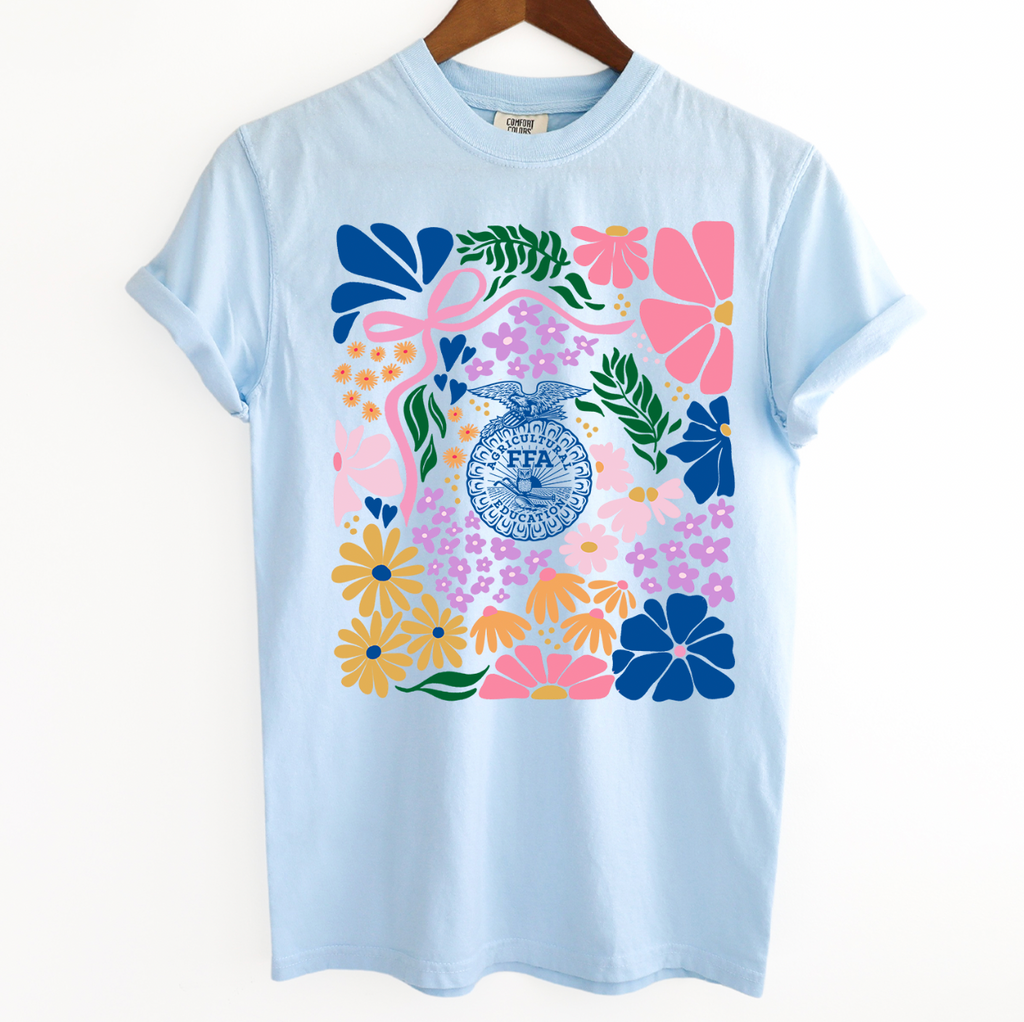 [ STIGMA ]★22 FLOWER STANDARD FIT T-SHIRTS 22 FLOWER STANDARD FIT T-SHIRTS WHITE MELANGE - STIGMA | 60