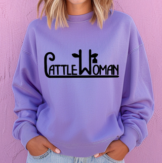 CattleWoman Eartag– Crewneck