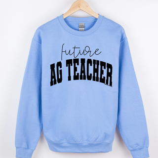 Future AG Teacher Varsity Black– Crewneck