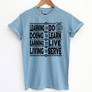 FFA Motto Bold Black– Comfort Colors T-Shirt