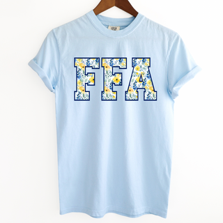 FFA Watercolor Floral– Comfort Colors T-Shirt