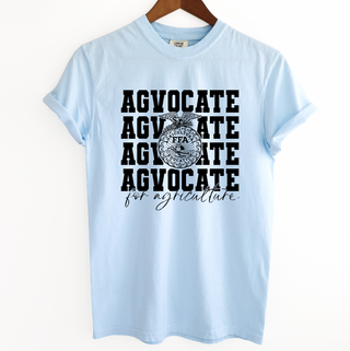 Emblem Agvocate for Agriculture Black– Comfort Colors T-Shirt