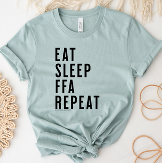 Eat Sleep FFA Repeat– Bella Canvas T-Shirt