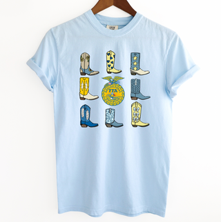 FFA Emblem Boot– Comfort Colors T-Shirt