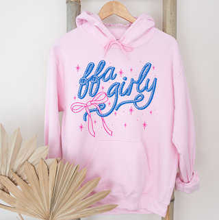Rope Bow FFA Girly- Hoodie