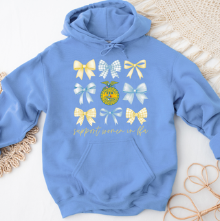 Support Women in FFA Bow– Hoodie