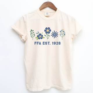 FFA Floral Est. 1928– Comfort Colors T-Shirt