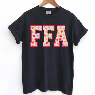 FFA Floral– Comfort Colors T-Shirt