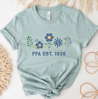 FFA Floral Est. 1928– Bella Canvas T-Shirt