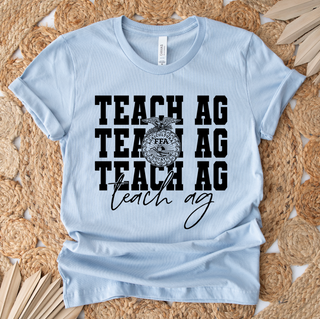Teach Ag Emblem– Bella Canvas T-Shirt