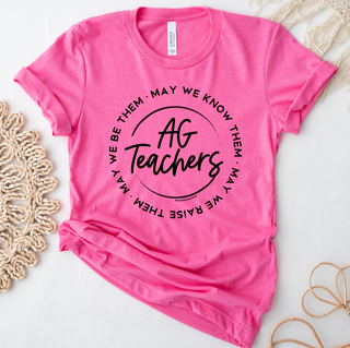 Ag Teacher Circle– Bella Canvas T-Shirt