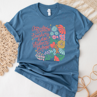 Ag Teachers Help Students Bloom– Bella Canvas T-Shirt