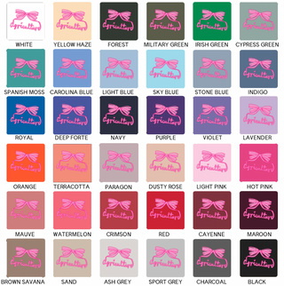 Hot Pink Agriculture Bow– Crewneck