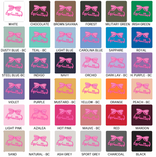 Hot Pink Agriculture Bow– Hoodie