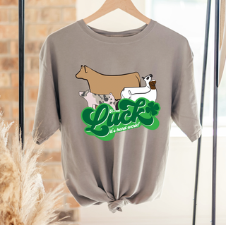 Stock Show It's Not Luck– Comfort Colors T-Shirt