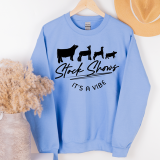 Stock Shows It's A Vibe– Crewneck