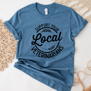 Support Local Veterinarians– Bella Canvas T-Shirt