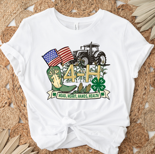 4-H Tractor– Bella Canvas T-Shirt