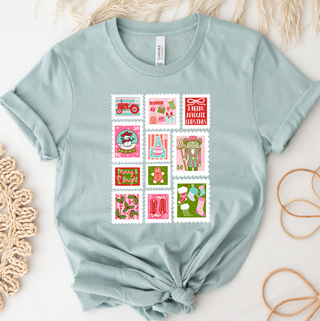 Christmas Stamp– Bella Canvas T-Shirt