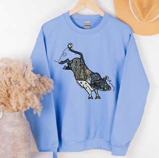 Christmas Bucking Bull– Crewneck