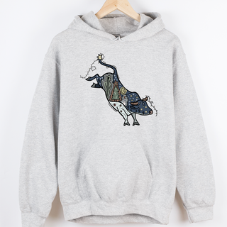 Christmas Bucking Bull– Hoodie