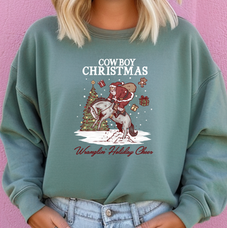 Wranglin Holiday Cheer– Crewneck