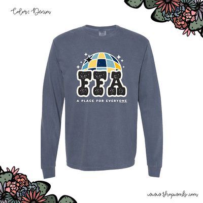 Disco FFA A Place For Everyone LONG SLEEVE T-Shirt (S-3XL) - Multiple Colors!