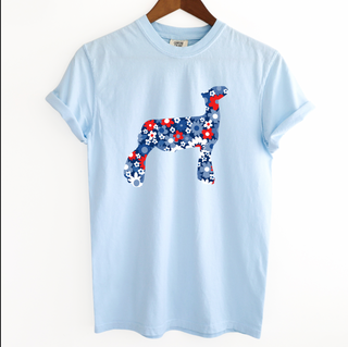 Patriotic Daisy Lamb  – Comfort Colors T-Shirt