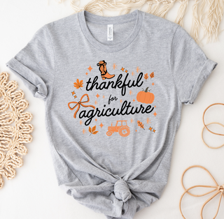 $20 TSHIRT TUESDAY - Orange Thankful for Ag -  Bella Canvas T-Shirt