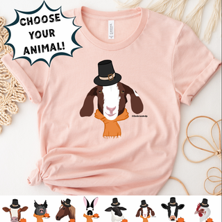 FALL ANIMALS - Choose Your Animal – Bella Canvas T-Shirt