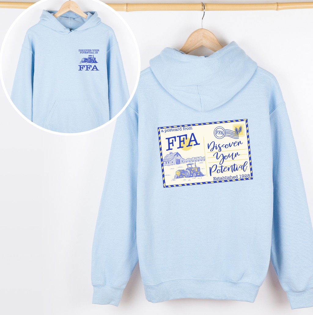 Discover Your Potential FFA– Hoodie - Front & Back! – Wandering