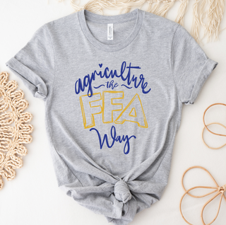 AGRICULTURE THE FFA WAY – Bella Canvas T-Shirt