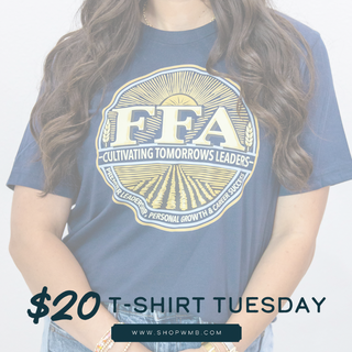 $20 T-SHIRT TUESDAY - FFA CULTIVATING - Bella Canvas T-Shirt
