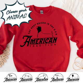 An American Tradition - Pick Your Animal  – Crewneck