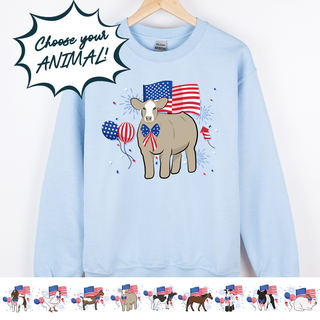 USA - Pick Your Animal  – Crewneck