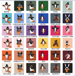 FALL ANIMALS - Choose Your Animal – Bella Canvas T-Shirt