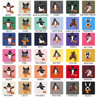 FALL ANIMALS - Choose Your Animals – Infant/Toddler/Youth