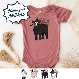 Floral Witch Animals - CHOOSE YOUR ANIMAL – Infant/Toddler/Youth
