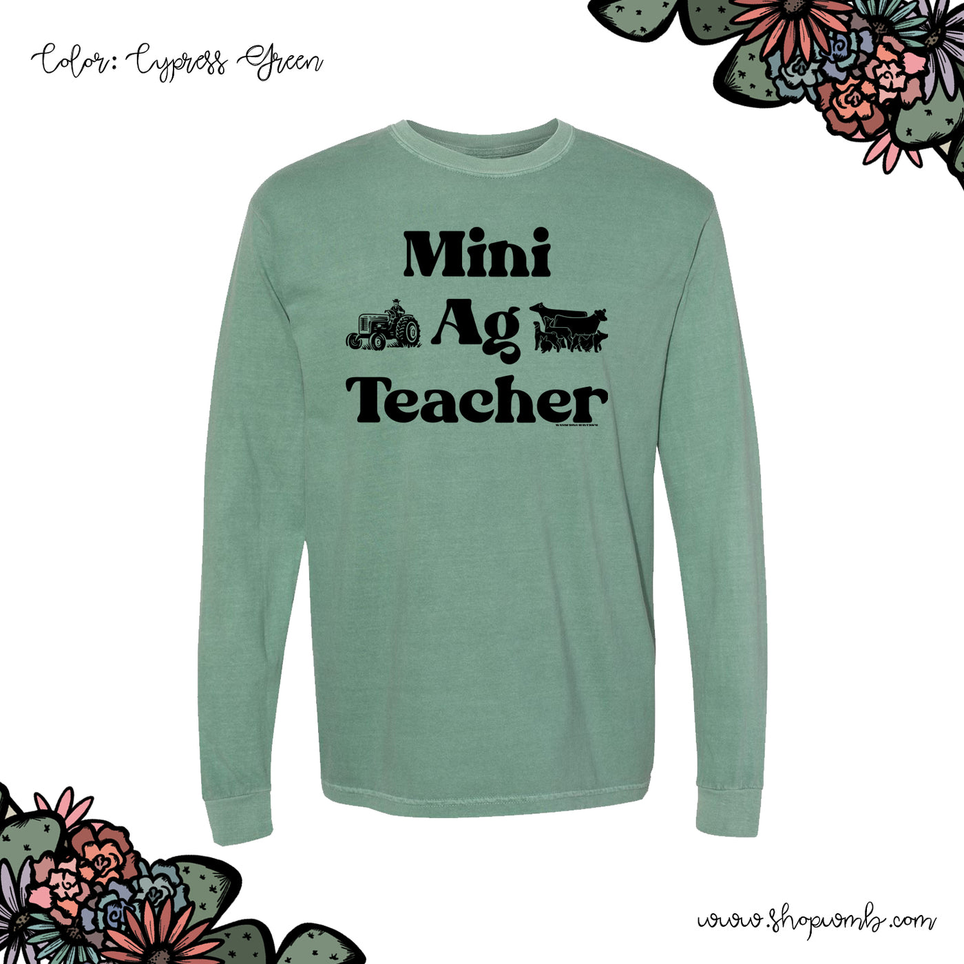 Mini Ag Teacher LONG SLEEVE T-Shirt (S-3XL) - Multiple Colors!