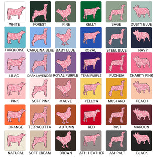 pink cheetah animals - Choose your animal! – Bella Canvas T-Shirt