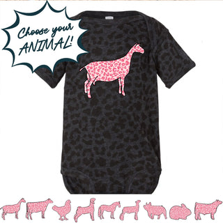 PINK CHEETAH Animals - Chose Your Animals – Infant/Toddler/Youth