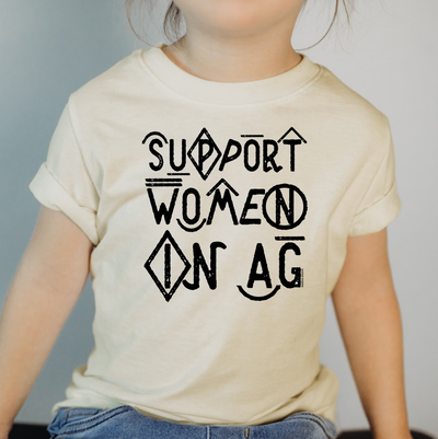 Branded Support Women In Ag One Piece/T-Shirt (Newborn - Youth XL) - Multiple Colors!
