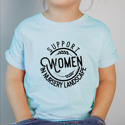 Support Women In Nursery Landscape One Piece/T-Shirt (Newborn - Youth XL) - Multiple Colors!