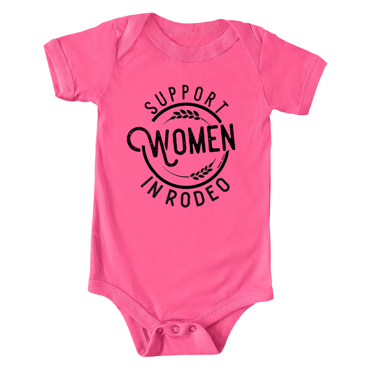 Support Women In Rodeo One Piece/T-Shirt (Newborn - Youth XL) - Multiple Colors!