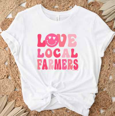 Love Local Farmers Color Ink T-Shirt (XS-4XL) - Multiple Colors!