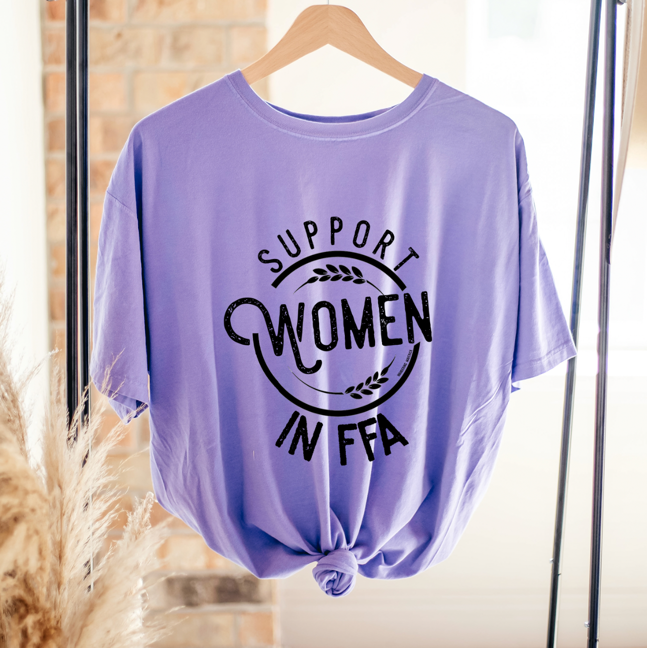 Support Women In FFA ComfortWash/ComfortColor T-Shirt (S-4XL) - Multiple Colors!